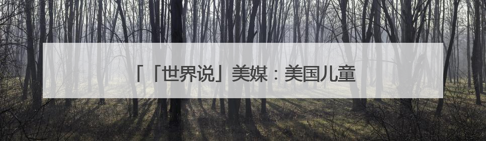 「世界说」美媒：美国儿童玩具涨价缺货 业者质问“为何对孩子的快乐征税？”