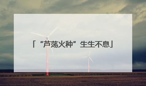 “芦荡火种”生生不息