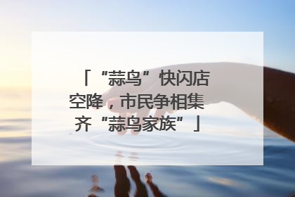 “蒜鸟”快闪店空降，市民争相集齐“蒜鸟家族”