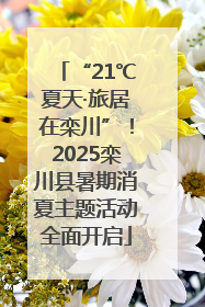 “21℃夏天·旅居在栾川”！2025栾川县暑期消夏主题活动全面开启