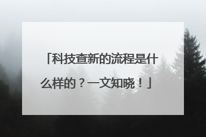 科技查新的流程是什么样的？一文知晓！