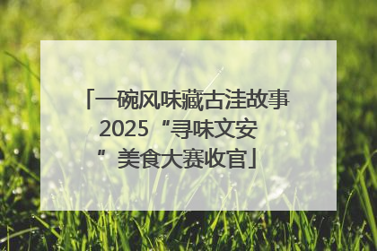 一碗风味藏古洼故事 2025“寻味文安”美食大赛收官