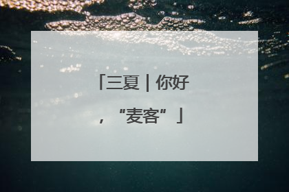 三夏｜你好，“麦客”
