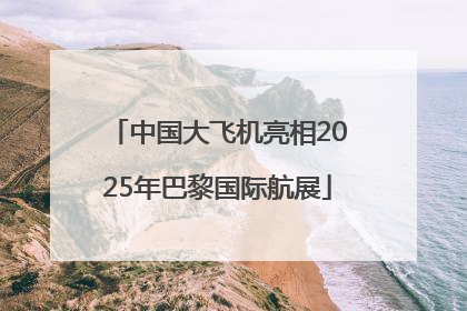 中国大飞机亮相2025年巴黎国际航展