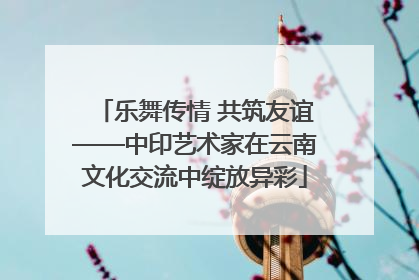 乐舞传情 共筑友谊——中印艺术家在云南文化交流中绽放异彩