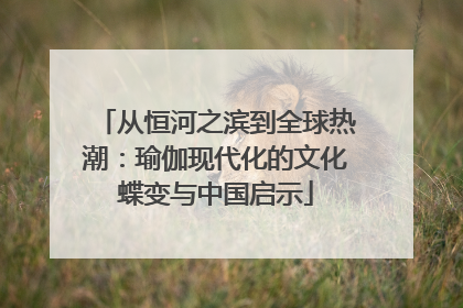 从恒河之滨到全球热潮：瑜伽现代化的文化蝶变与中国启示