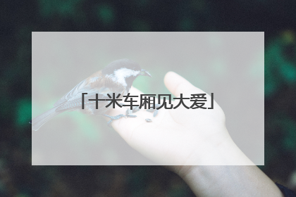 十米车厢见大爱