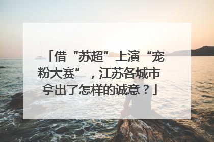 借“苏超”上演“宠粉大赛”，江苏各城市拿出了怎样的诚意？
