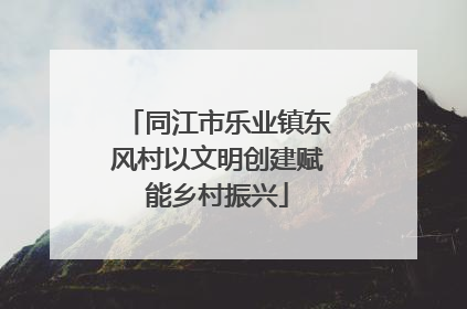 同江市乐业镇东风村以文明创建赋能乡村振兴
