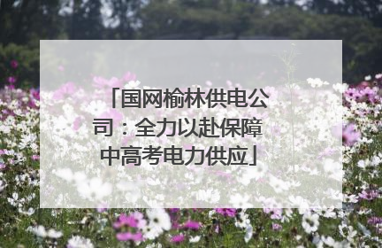 国网榆林供电公司：全力以赴保障中高考电力供应