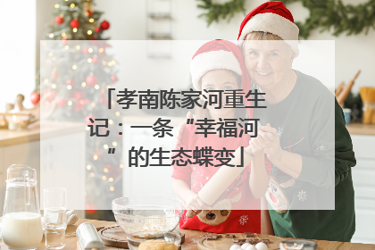 孝南陈家河重生记：一条“幸福河”的生态蝶变
