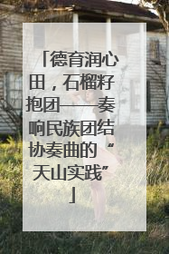 德育润心田，石榴籽抱团——奏响民族团结协奏曲的“天山实践”