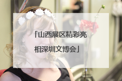 山西展区精彩亮相深圳文博会