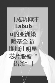 成功押注Labubu的亚洲策略基金 近期加注明星芯片股被“错杀”
