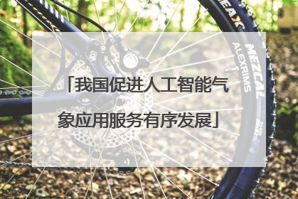 我国促进人工智能气象应用服务有序发展