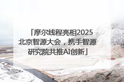 摩尔线程亮相2025北京智源大会，携手智源研究院共推AI创新