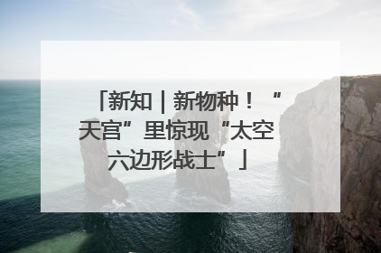 新知｜新物种！“天宫”里惊现“太空六边形战士”