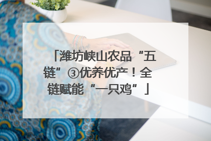 潍坊峡山农品“五链”③优养优产！全链赋能“一只鸡”