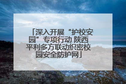 深入开展“护校安园”专项行动 陕西平利多方联动织密校园安全防护网