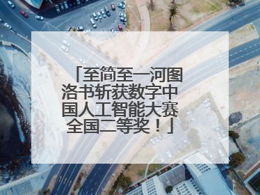 至简至一河图洛书斩获数字中国人工智能大赛全国二等奖！