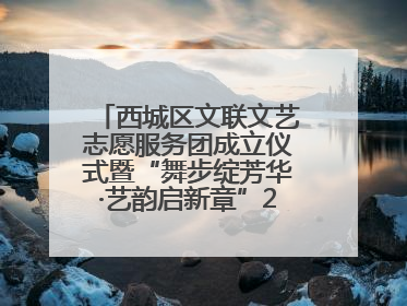 西城区文联文艺志愿服务团成立仪式暨“舞步绽芳华·艺韵启新章”2025年舞蹈大赛展演圆满举办