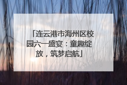 连云港市海州区校园六一盛宴：童趣绽放，筑梦启航