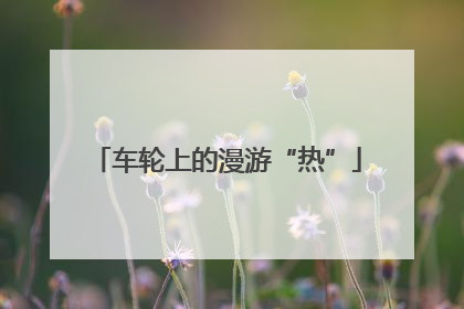车轮上的漫游“热”