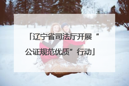 辽宁省司法厅开展“公证规范优质”行动