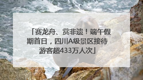 赛龙舟、赏非遗！端午假期首日，四川A级景区接待游客超433万人次