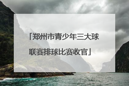 郑州市青少年三大球联赛排球比赛收官