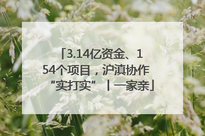 3.14亿资金、154个项目，沪滇协作“实打实”丨一家亲