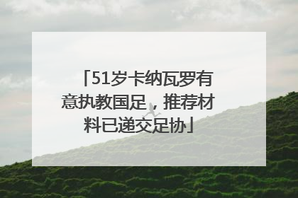 51岁卡纳瓦罗有意执教国足，推荐材料已递交足协